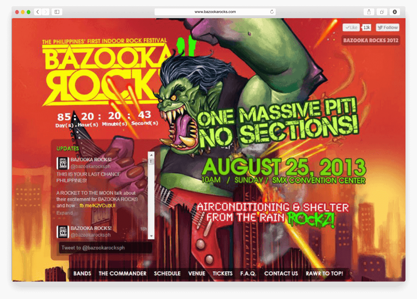 BAZOOKA ROCKS 2 Website