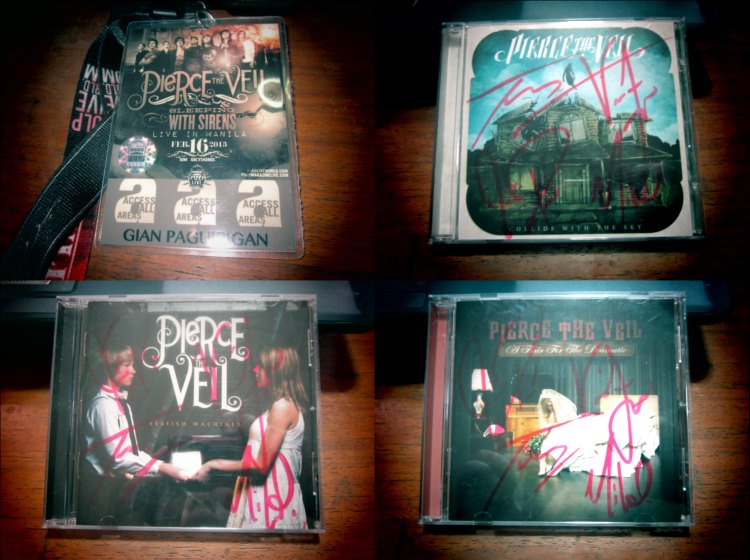 Pierce The Veil Autograph